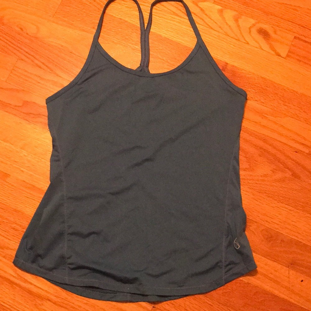 Blue tank top